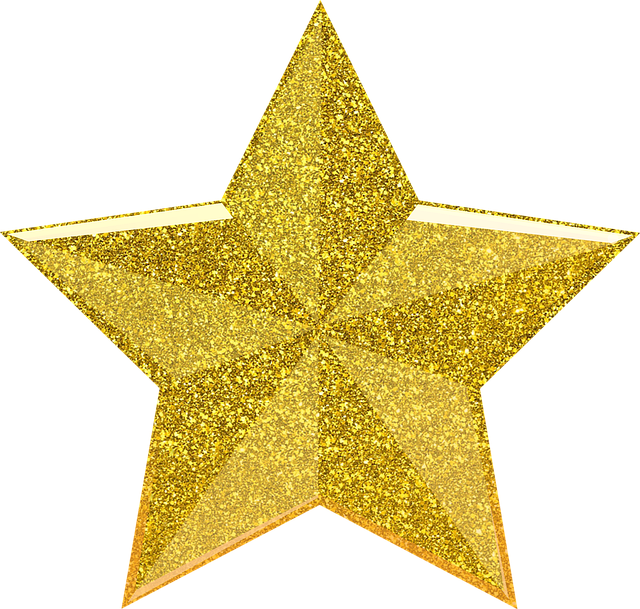 glitter star