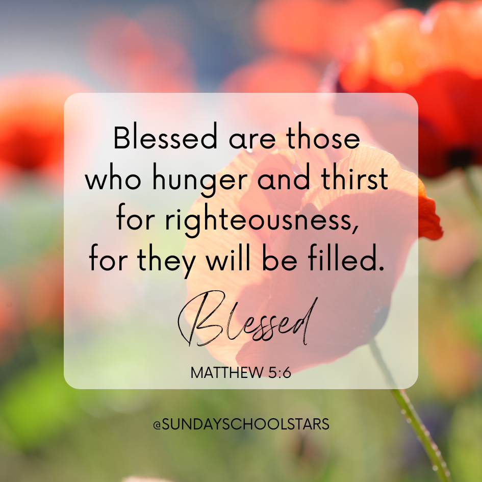 Matthew 5:6